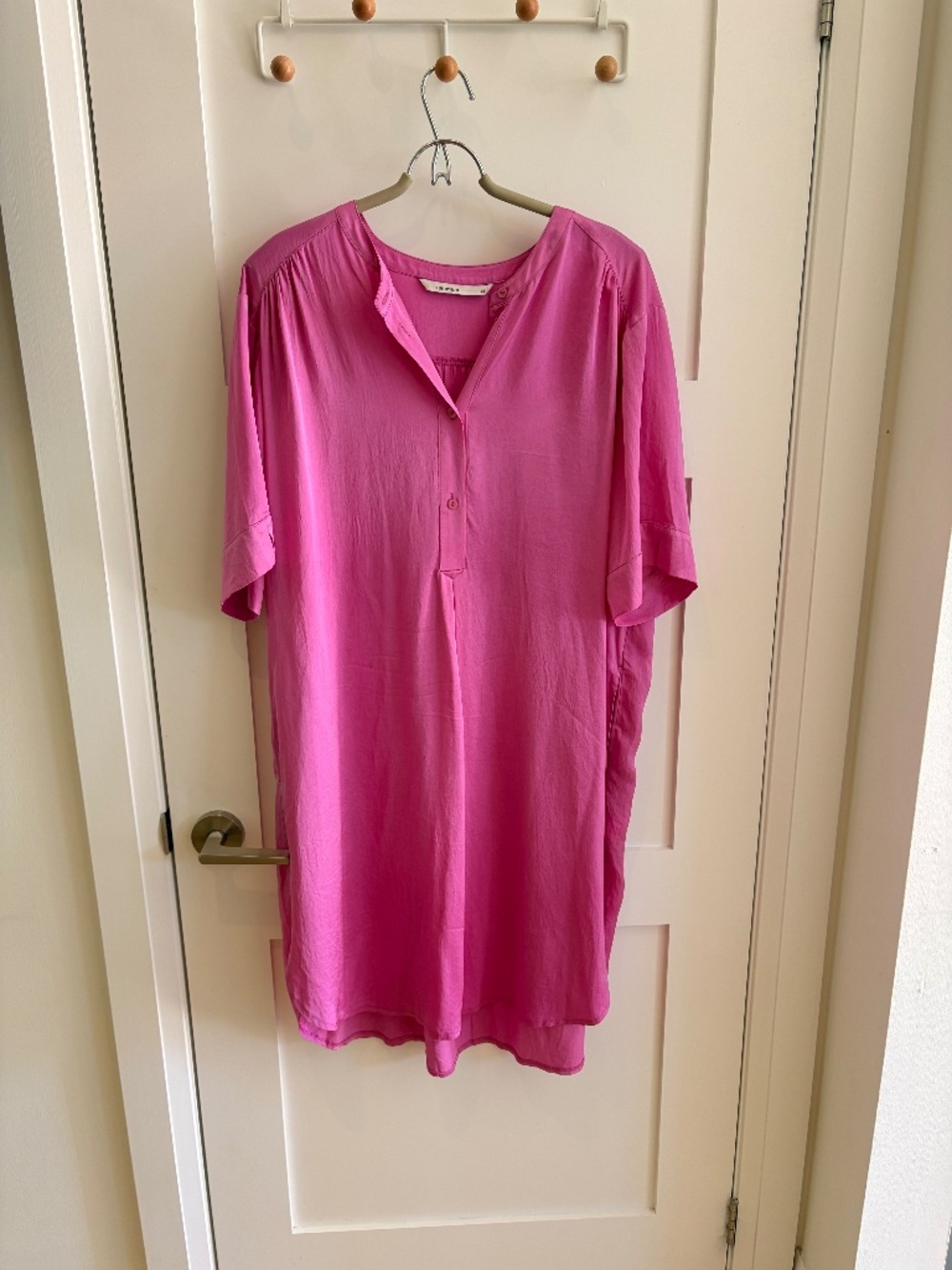 Summum silky dress, size 38, oversized